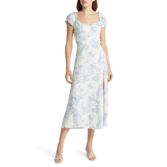 NEW Reformation Connell Dress Teacup 2 - Picture 3 of 15